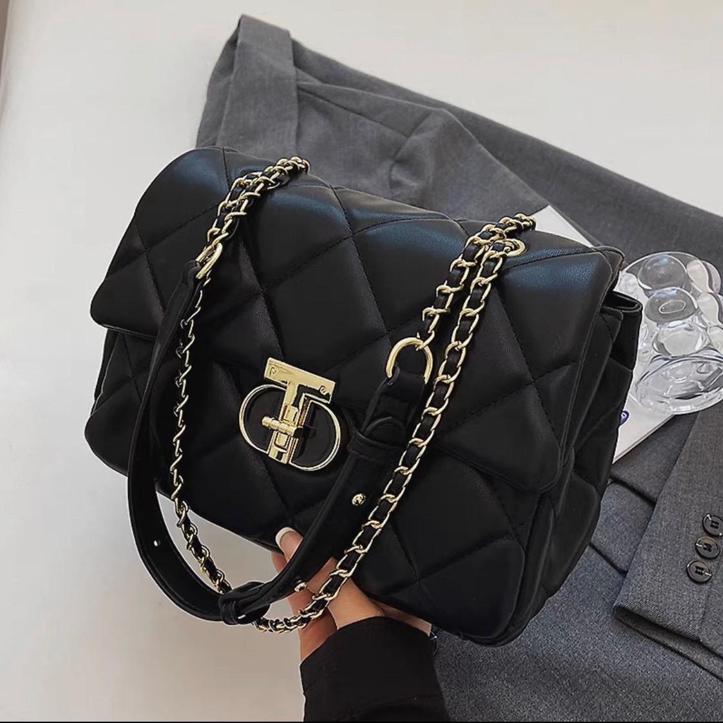 Túi xách nữ đeo chéo đeo vai da mềm cao cấp size 25 thời trang công sở 3 ngăn Báo Store - TXN066