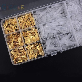 【GIGGLE】Wire Connectors 480 Pcs Electrical Crimp Terminal Engineering Accessories