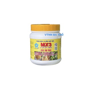 Phân bón lá mx3 1-21-21+3zn mai xuân 500gr lá già nhanh, chặn đọt