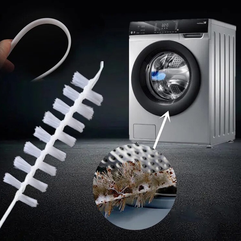 Bàn Chải nylon Cuộn / Bàn Chải Làm Sạch Máy Giặt / Máy Sấy Khô Cầm Tay Dài Bền Bỉ