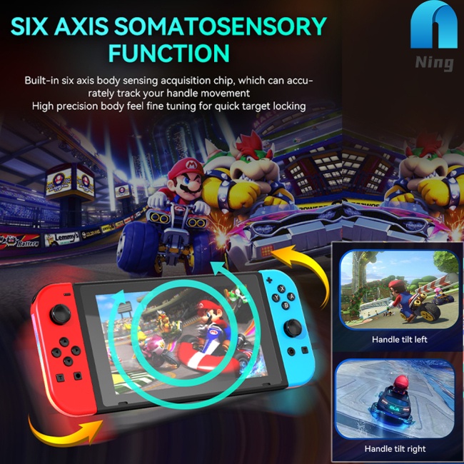 Tay Cầm Chơi game Không Dây Tích Hợp Đèn rgb Nhiều Màu Sắc