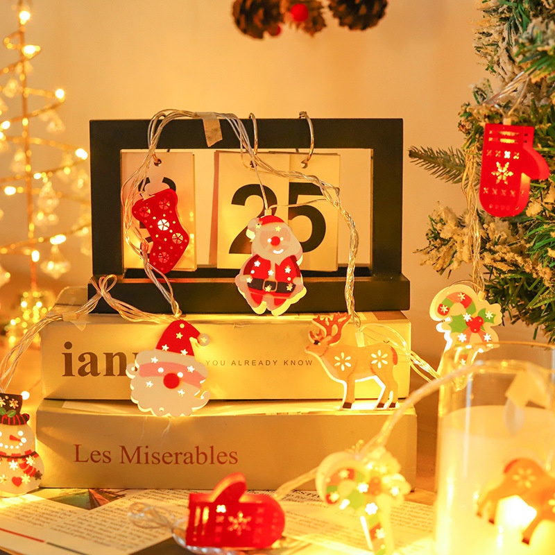 Đèn Lồng Treo Cửa Sổ Trang Trí Giáng Sinh