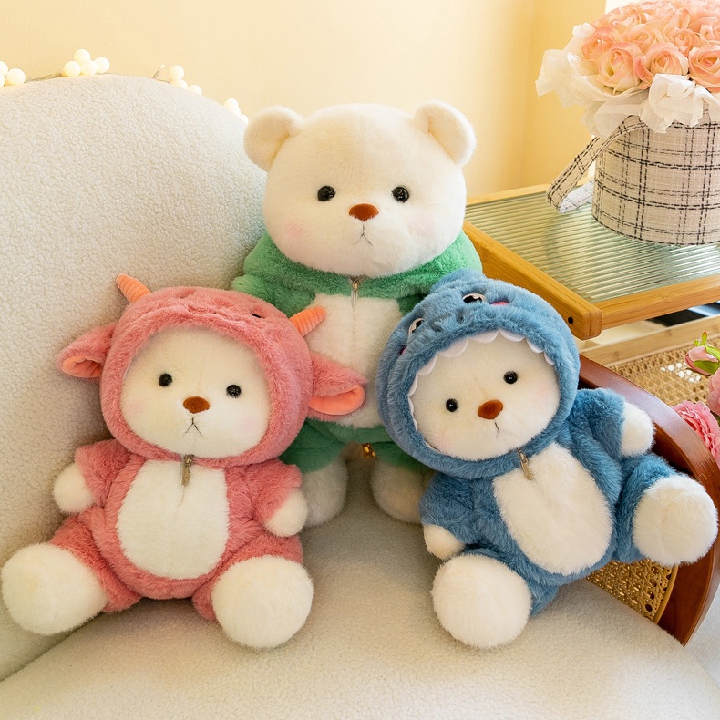 Gấu teddy Nhồi Bông Có Khớp Chuyển Động Dễ Thương Thú Nhồi Bông Gấu Bông Quà