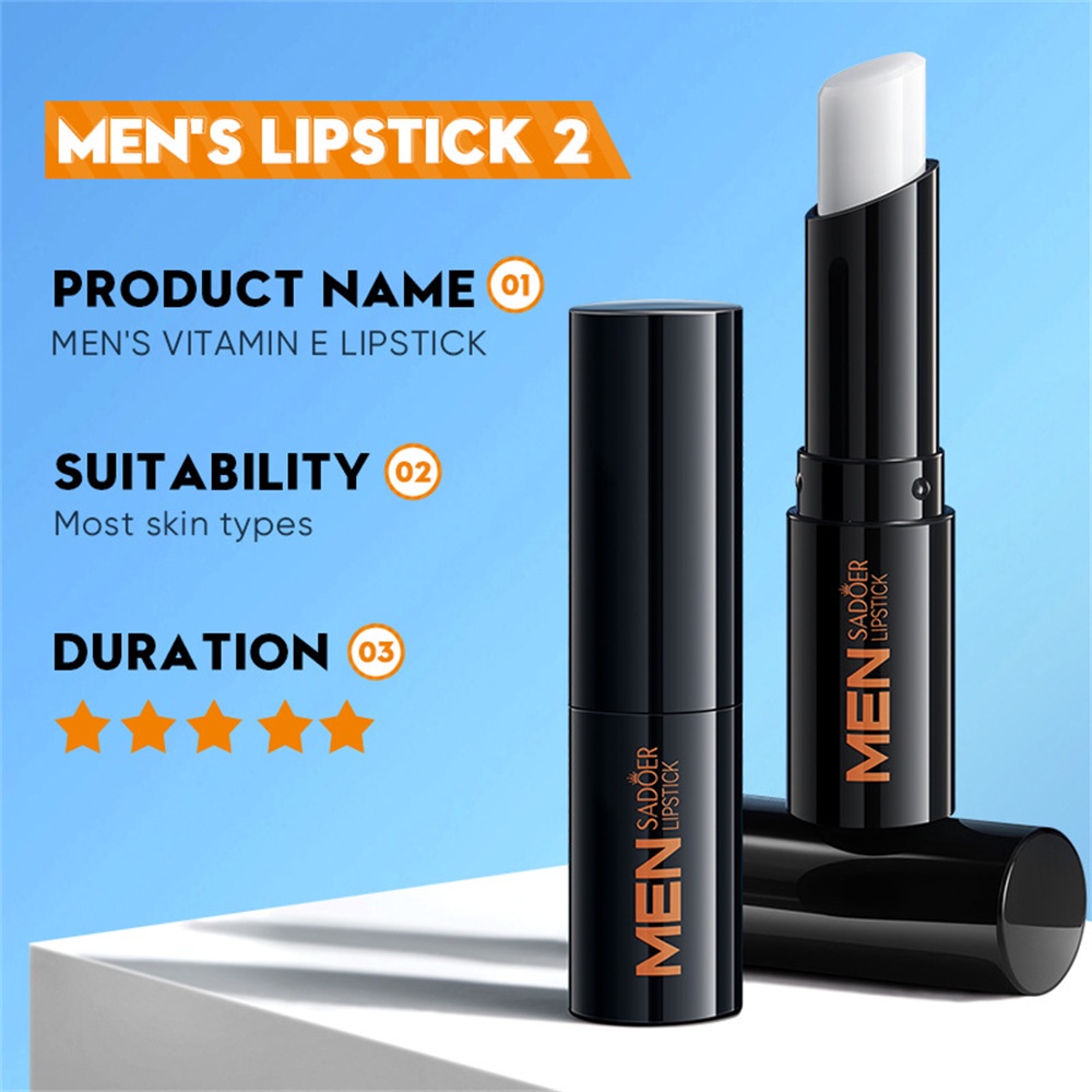 Son môi Vaseline cho nam Angle Cá chép Thu Đông Cải thiện Son môi khô JULYSTAR