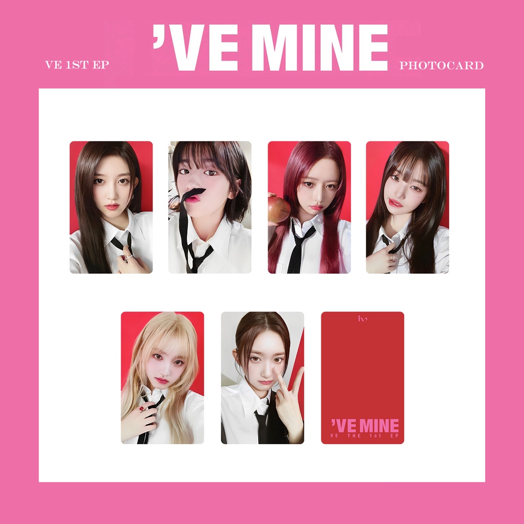 Bộ Sưu Tập Thẻ Hình Ca Sĩ Hàn Quốc I 'Ve mine 1st