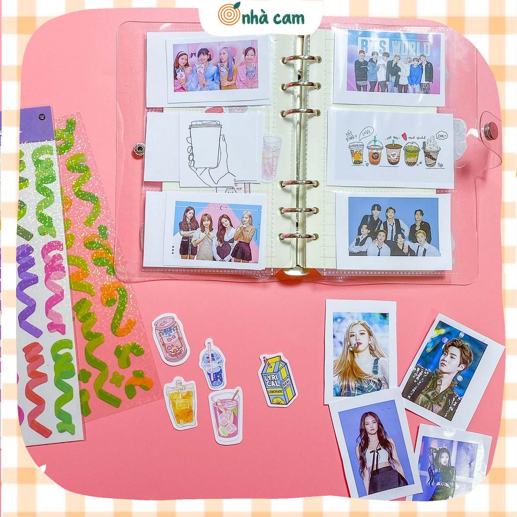 5 Sleeve Đựng Card Ảnh Sổ Còng/Binder
