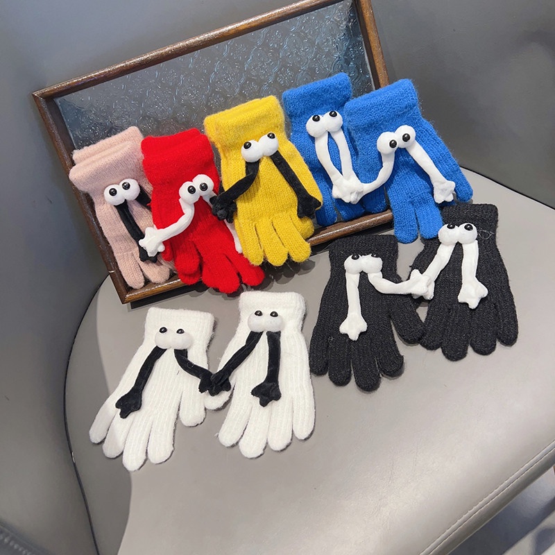 Găng Tay Thu Đông Giữ Ấm Hình Cá Mập Hoạt Hình Dễ Thương Cho Bé Trai Và Bé Gái