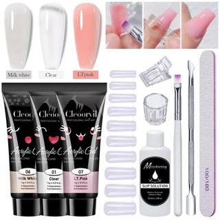 Set 10 Keo Nối Dài Móng Tay 15ml Chuyên Dụng