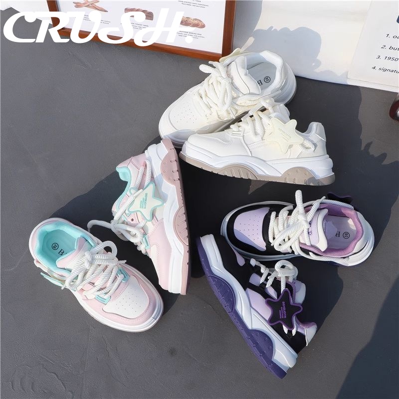 MIYULI  Giày thể thao sneaker thời trang 2024 giải trí cho nữ FLF23B00RU 44Z231101