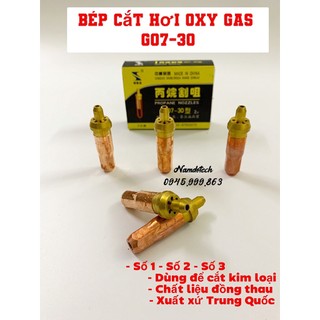 Bép cắt hơi oxy gas - bép cắt gió đá g07-30