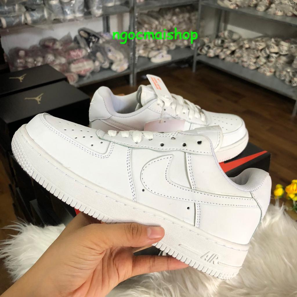 𝐒𝐀𝐋𝐄 ĐẬ𝐌 ] ✅🌺]Giày_thể thao AF1 Trắng full , Giày SNEAKER trắng full nam nữ siêu hot 2023 dễ phối đồ