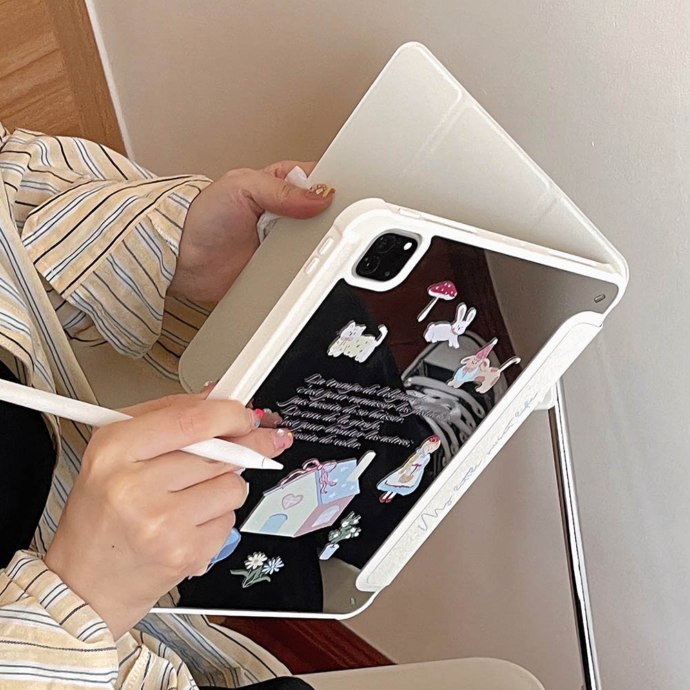 Bao Da Máy Tính Bảng Cho ipad mini6 ipad5 6 7 8 9 air air2 air3 air4 air5 10.9 "pro10.5 pro11 pro12.9 2018 2020 2021 2022 Ốp