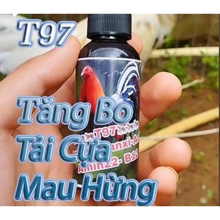 T97 Dinh Dưỡng Nuôi Gà Đá Mau Hừng Cự Mạnh