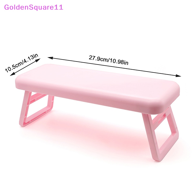 Gối Kê Tay Có Thể Gập Lại Màu Vàng Kim Dùng Làm Móng Nghệ Thuật