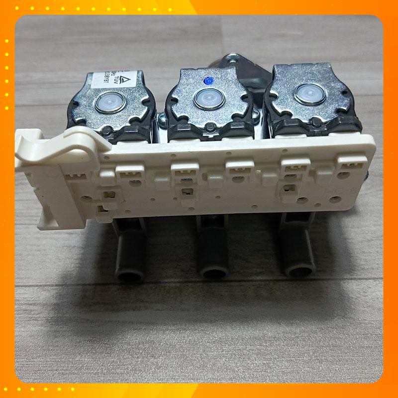 Van cấp nước ba máy giặt AQUA, van điện từ mg aqua valve 220V-240V 3 cổng hàng Mới