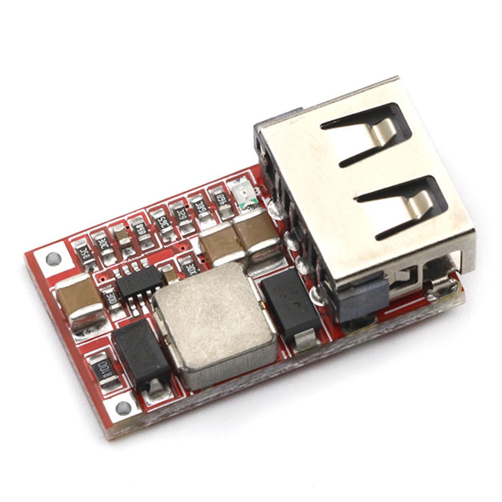 039 Mô Đun Sạc USB Xe Hơi 6-24V 12V/24V Sang 5V 3A Bộ Chuyển Đổi Buck DC Mô Đun Nguồn 12V 5V