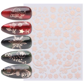 Decal Dán Móng Hoạ Tiết Giáng Sinh
