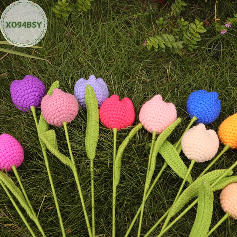 Bó Hoa tulip Giả xo94bsy Trang Trí Tiệc Cưới vn