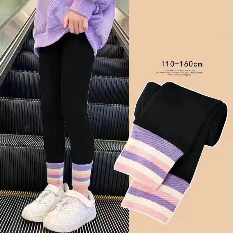 Quần Legging Phong Cách Hàn Quốc Thời Trang Xuân Thu Cho Bé Gái
