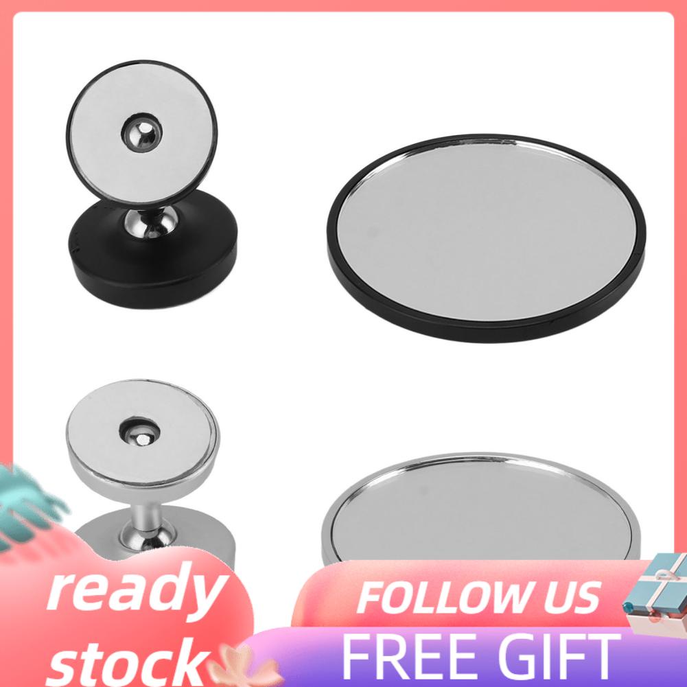 Hanhan1 Coffee Maker Magnetic Mirror with 360° Rotating Base Aluminum Alloy Dual Ball Joints Flow Rate Observation Reflector