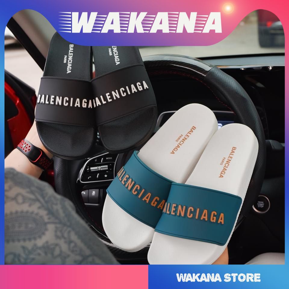 Dép nam nữ quai ngang cao cấp phong cách trẻ trung  Ba-Len  - WAKANA VIP