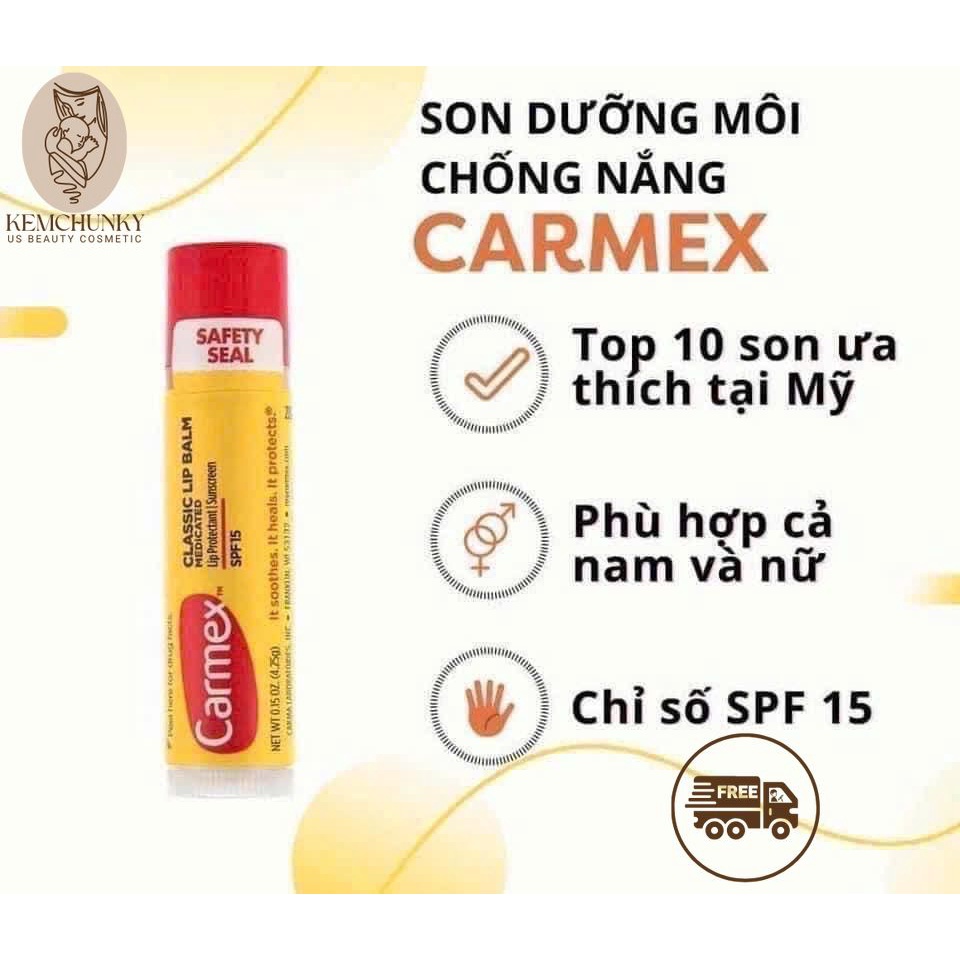 Son Dưỡng Môi Carmex Mỹ