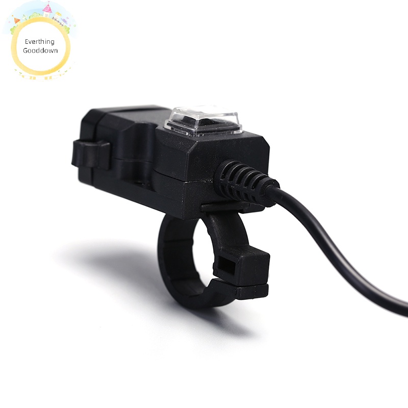 Ổ Cắm Sạc Hai Cổng usb 12v Chống Nước Có Công Tắc Và Giá Đỡ Cho Xe Máy
 Vn vn vn