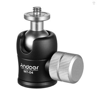 ANENG Đầu Bi andoer mt-04 Xoay 360 Độ Tiêu Chuẩn Vít 1 / 4 Chuyên Dụng Cho Chân Máy Ảnh dslr