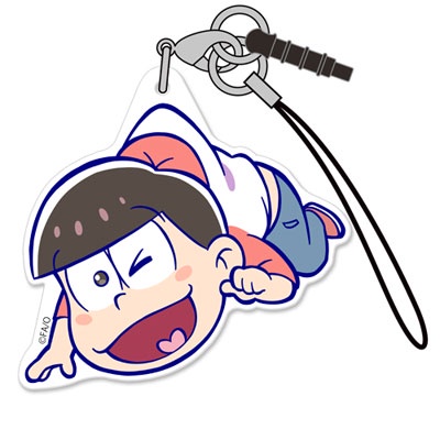 Móc khóa Osomatsu-san Karamatsu Choromatsu Jushimatsu Totoko Iyami chibi Phụ kiện trang trí túi xách