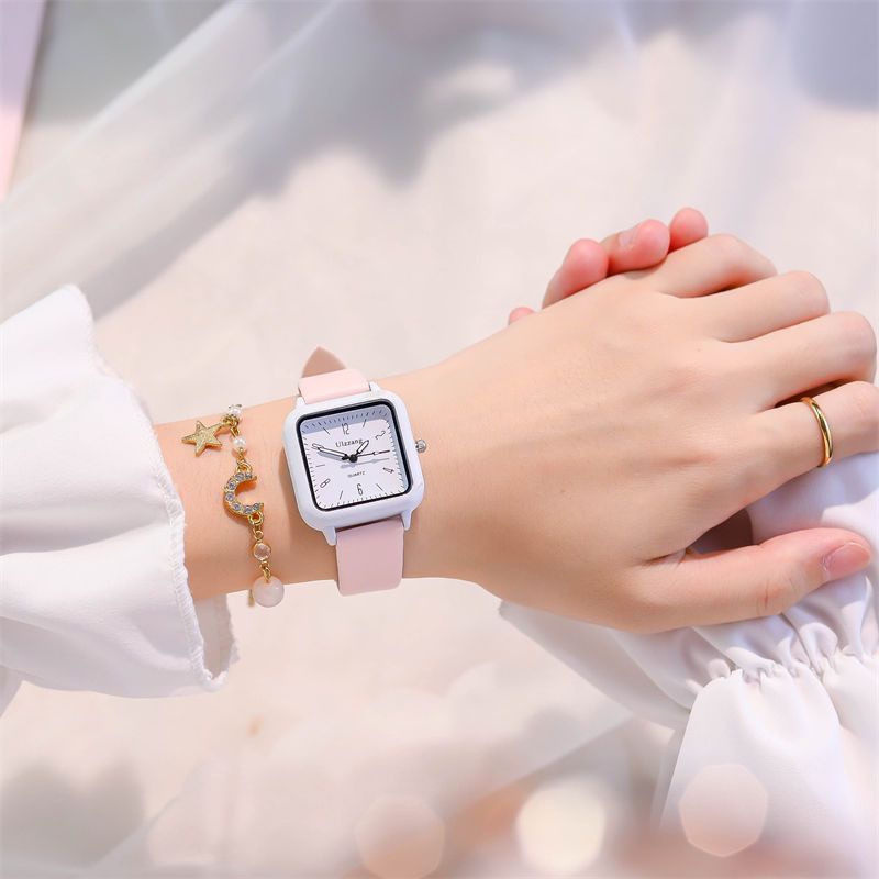 Bộ Quà Tặng Đồng Hồ Đeo Tay niche Phong Cách Hàn Quốc Tươi Mới Cao Cấp Giá Trị Phong Cách ins Cho Nữ Sinh