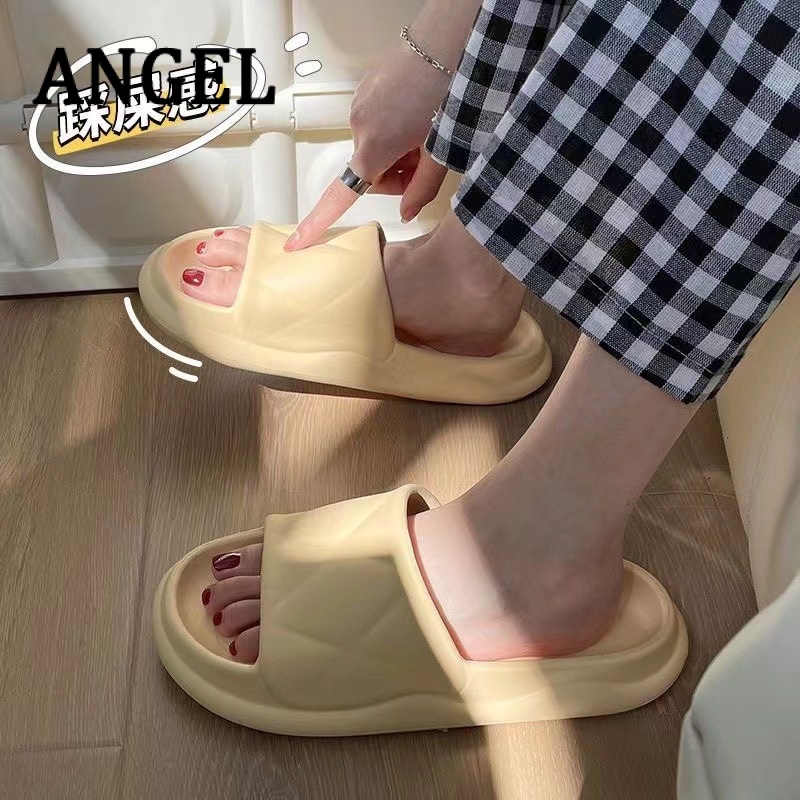 ANGEL dép xỏ ngón Thời Trang Đơn Giản Cho Nữ dép bánh mì Đế chống trơn trượt Thời thượng Thanh lịch Lịch sự FYT23A0UGM 46Z231116