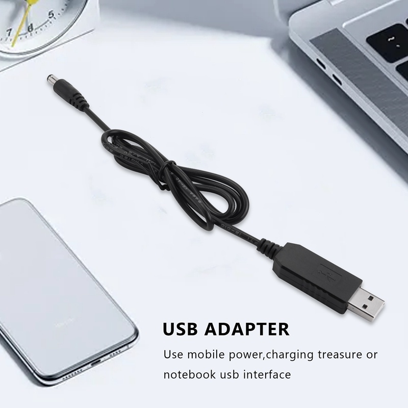 Dc Dây Cáp Chuyển Đổi usb dc 5v Sang dc 12v 2.1mm x 5.5mm dc 12v