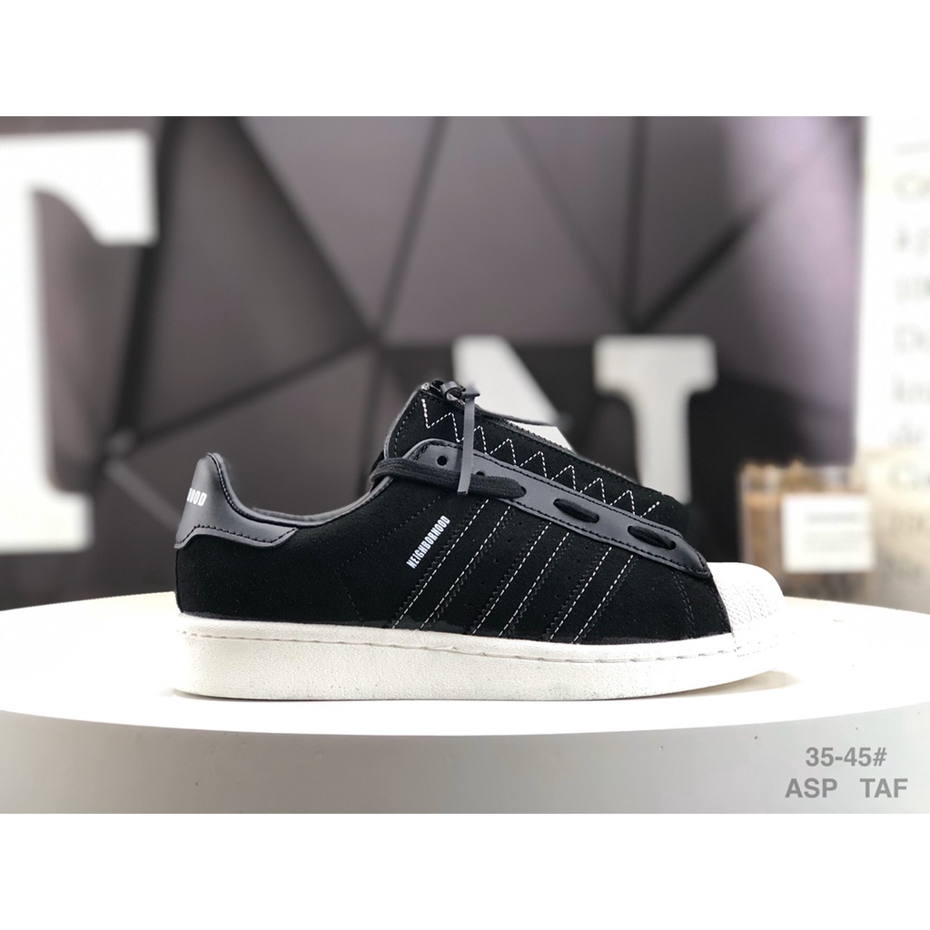 Giày Thể Thao adidas gx1400 35-45 80s x nbhd Cổ Thấp Màu Trắng Đen