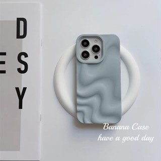 Ốp lưng hình sóng không đều cho iPhone 16 11 12 13 14 15 Pro Max