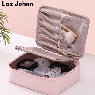 Laz Johnn Túi Đựng Mỹ Phẩm Cỡ Lớn Thiết Kế Đơn Giản Dễ Thương