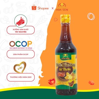 Combo 10 chai Nước mắm chay Tương Việt Hoa Sen chai 500ml - Thơm ngon tròn vị