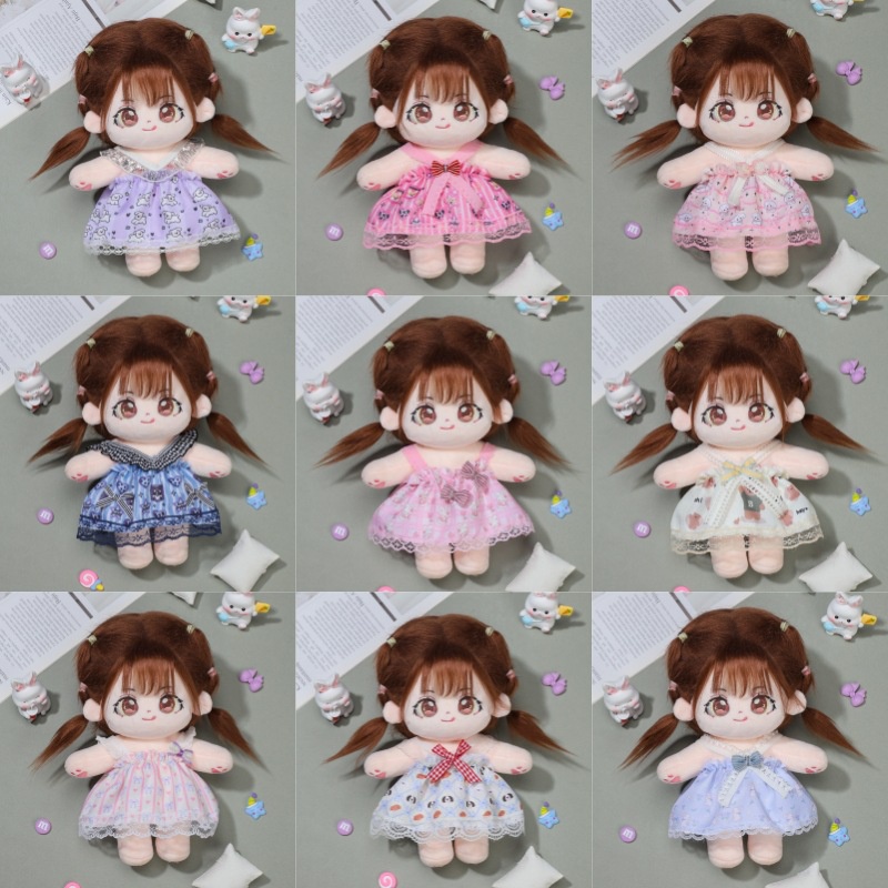 Búp Bê Thời Trang Bằng cotton 20cm Dễ Thương