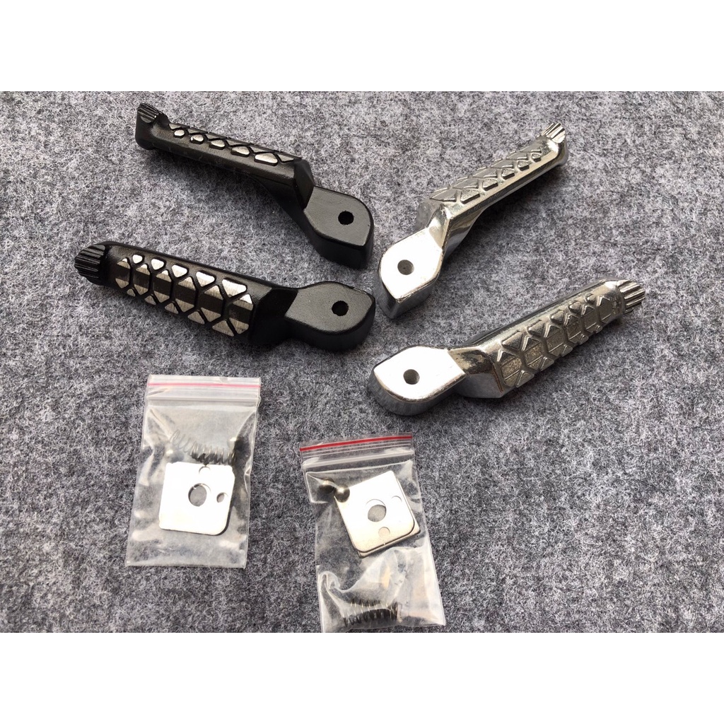 Gác Chân Nhôm Sau NHÔM ĐÚC Gắn mọi dòng xe Yamha Honda-Tây Thành Shop chuyên đồ chơi xe máy