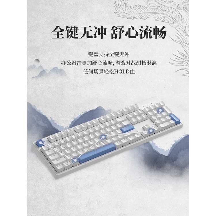 Bàn Phím Cơ Chơi game Có Dây 100% Chất Lượng Cao