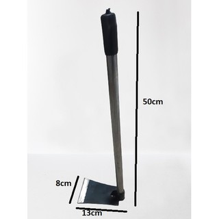Cuốc sắt cán dài 50cm, cuốc đất, dụng cụ làm vườn