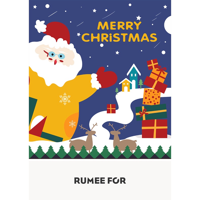 Vớ Giáng Sinh. ins Phong Cách Hàn Quốc Dễ Thương Dành Cho Cặp Đôi