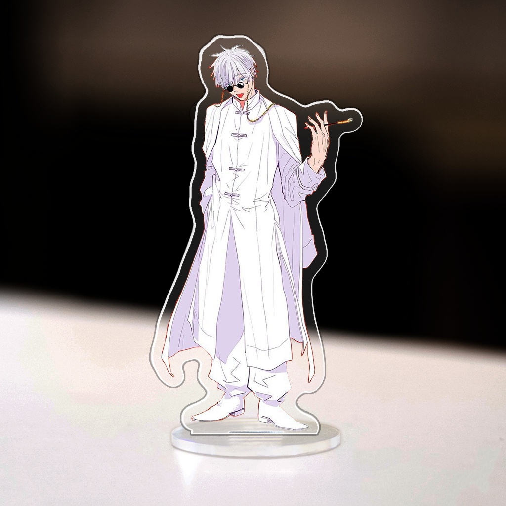 Mô hình Standee Anime Jujutsu Kaisen Yuta Sukuna Gojo Satoru Tojo Manga trang trí góc học tập cao 3cm