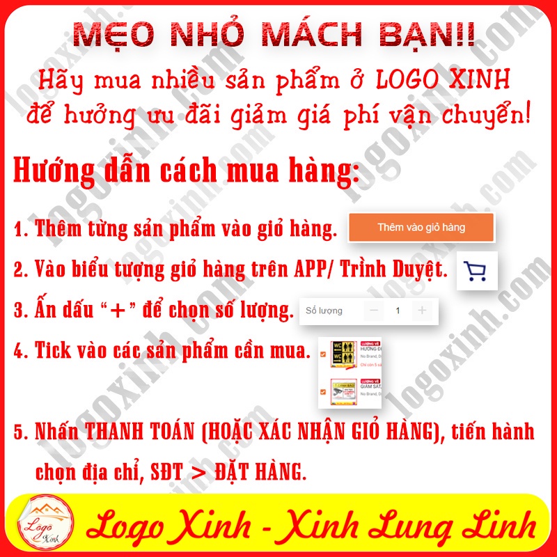 Tem Decal Vui Lòng Đi Nhẹ Nói Khẽ Cười Duyên, Nhắc Nhở Giữ Trật Tự Im Lặng Trong Khu Chỉ Định, Có Keo Dán Sẵn,Kháng Nước