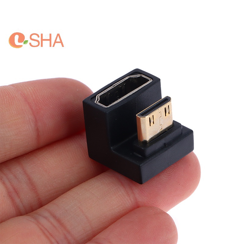 Đầu Nối Chuyển Đổi mini l Sang hdmi Hình Chữ u Góc Xoay 360 Độ Mới