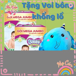 (TẶNG QUÀ) BỘ 2 BỊCH TÃ QUẦN BOBBY MEGA JUMBO MẪU MỚI M112, L96, XL84, XXL76 - HÀNG CHÍNH HÃNG