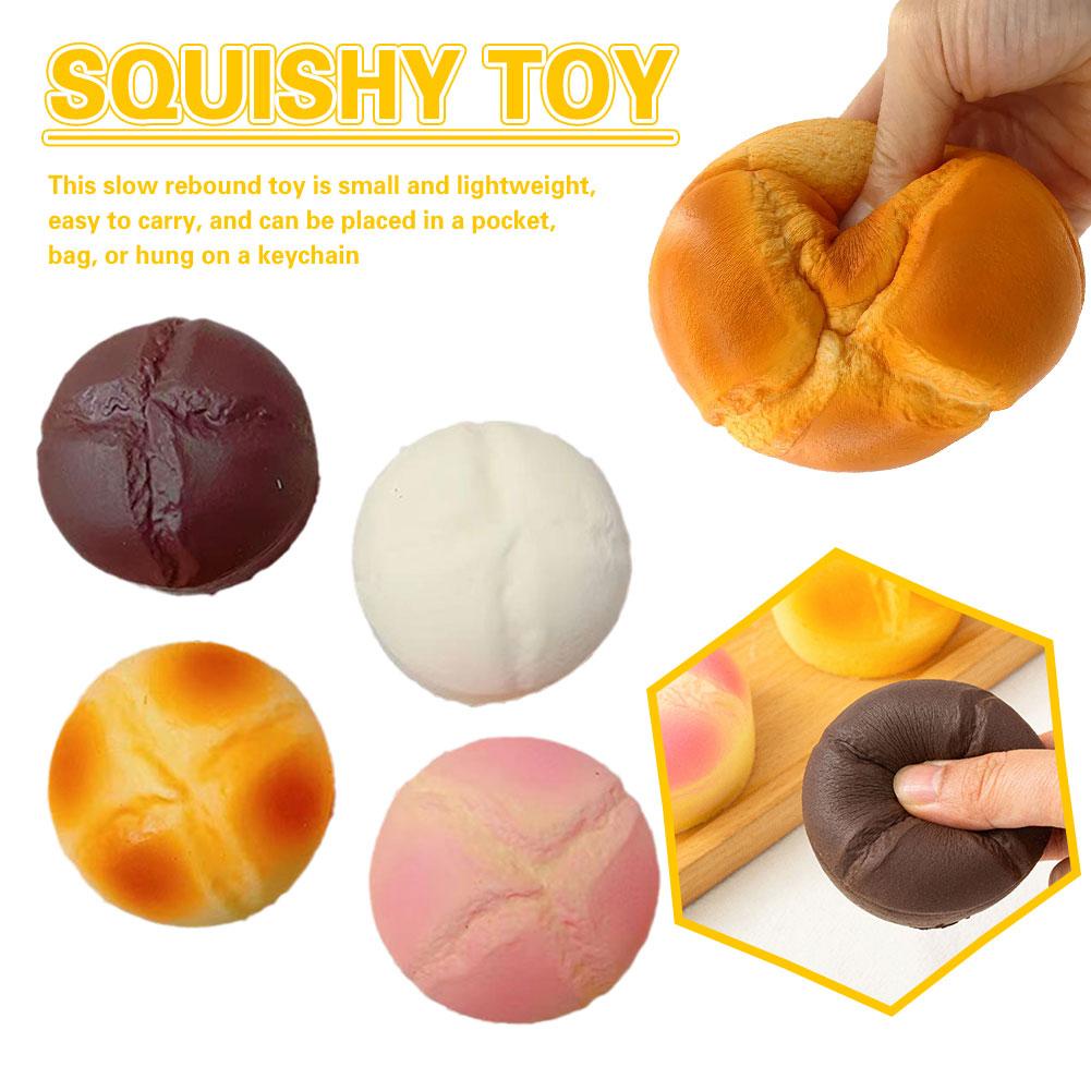 Dễ Thương Đồ chơi squishy Giảm Stress Hình Bánh Kem Xinh Xắn Cho Bé y9r5