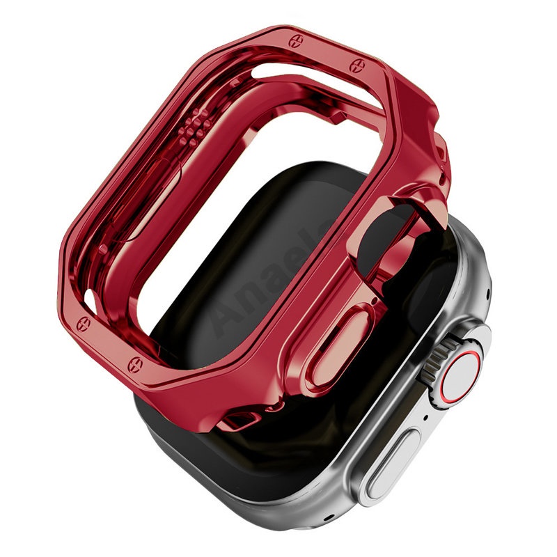 Ốp Khung tpu Mềm Bảo Vệ Đồng Hồ apple watch ultra 2 49mm iwatch series 9 8 7 se 6 41mm 45mm 44mm