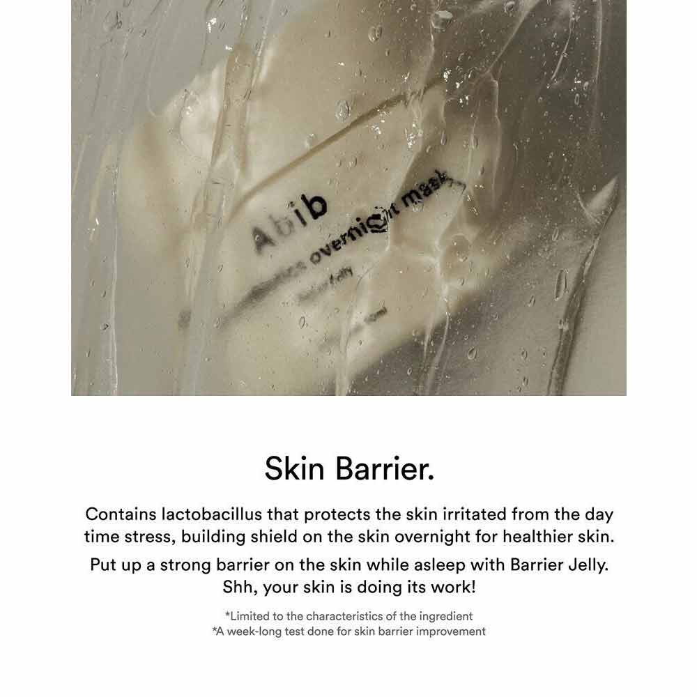 Abib Rice probiotics overnight mask Barrier jelly  Improves Skin barrier