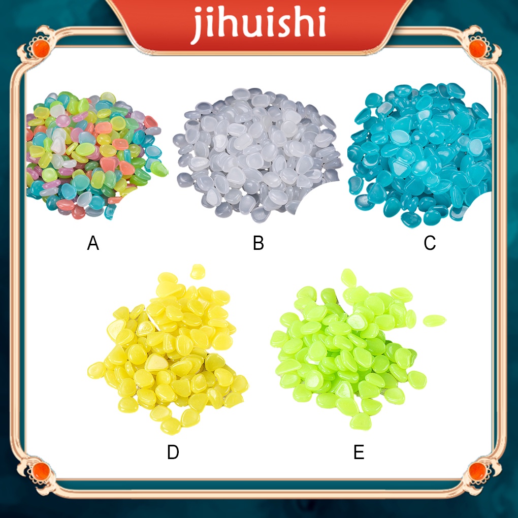 Bộ 1 / 2 / 3 Viên Đá Dạ Quang Trang Trí Bể Cá Cảnh Độc Đáo Đẹp Mắt rocks