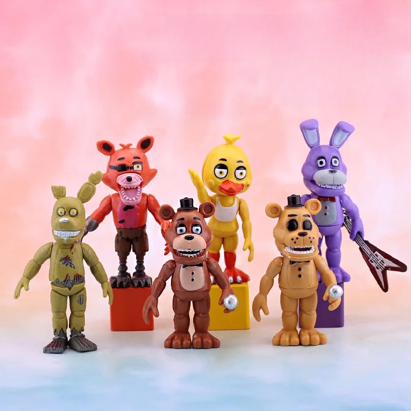 Fnaf Mô Hình Nhân Vật bonnie foxy Trong game freddy fredbear